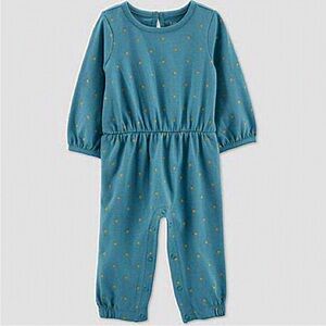 🌙 B135 Cater’s just one you metallic polka dots romper